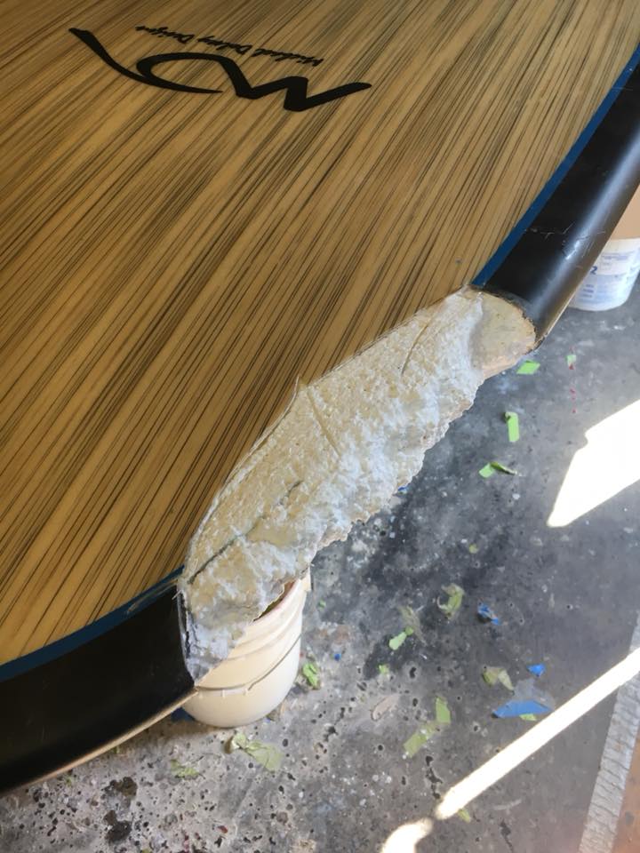 Surfboard repair
